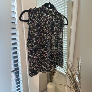 Ganni Floral Top (38)